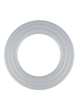 Rock Solid Tri-Pack Silicone Gasket Cock Ring - White