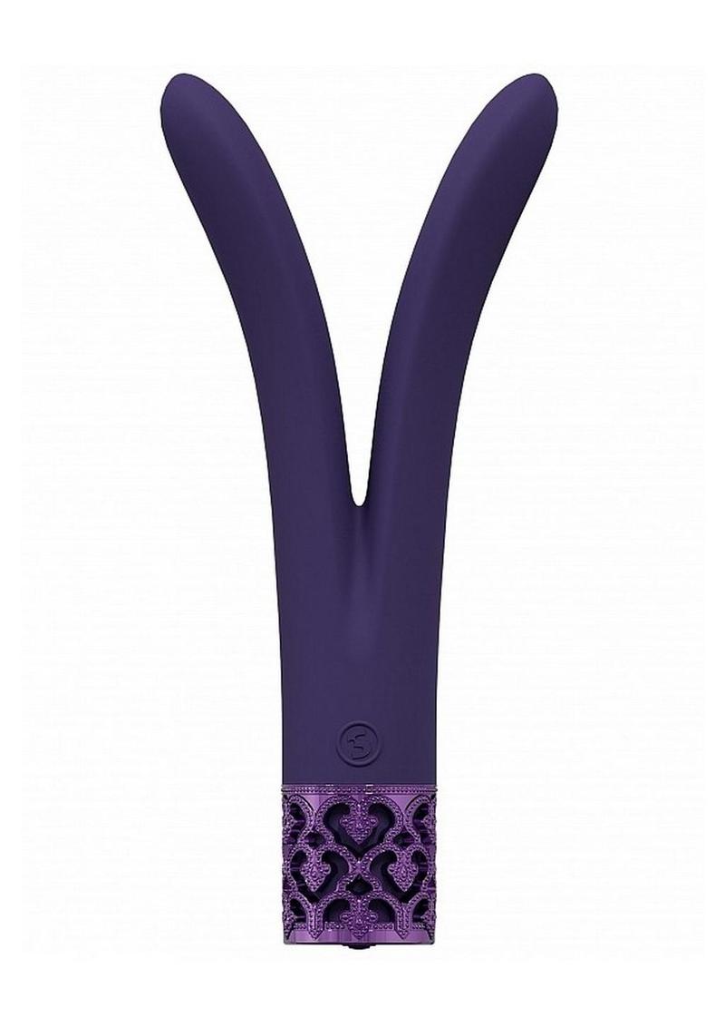 Royal Gems Dueling Queens Rechargeable Silicone Vibrator
