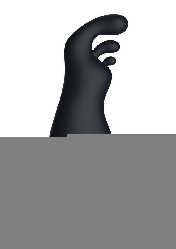 Royal Gems Exquisite Silicone Rechargeable Bullet - Black