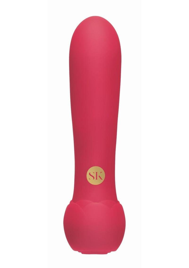 Secret Kisses Rosegasm Lush Bliss Rechargeable Silicone Bullet Vibrator