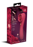 Secret Kisses Rosegasm Quake Rechargeable Silicone Dual Vibe - Red