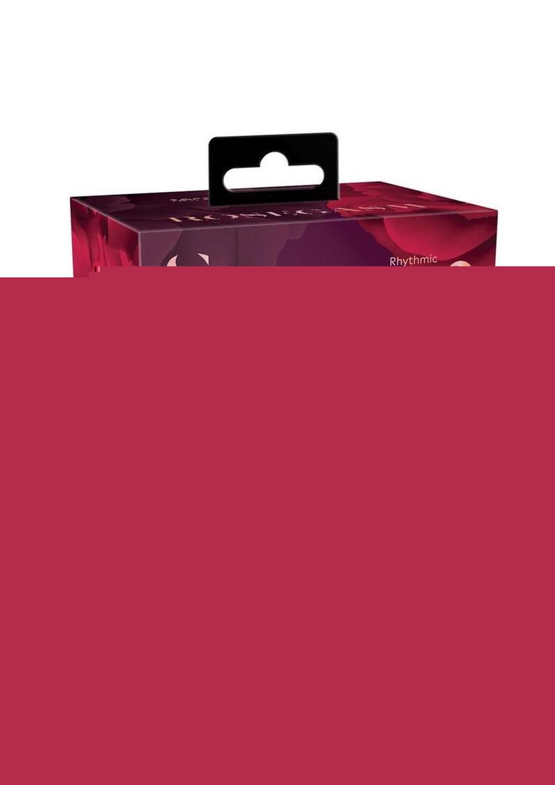 Secret Kisses Rosegasm So Thorny Rechargeable Silicone Vibrator - Red