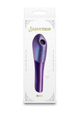Seduction Nuvo Rechargeable Silicone Air Pulse Clitoral Stimulator - Purple
