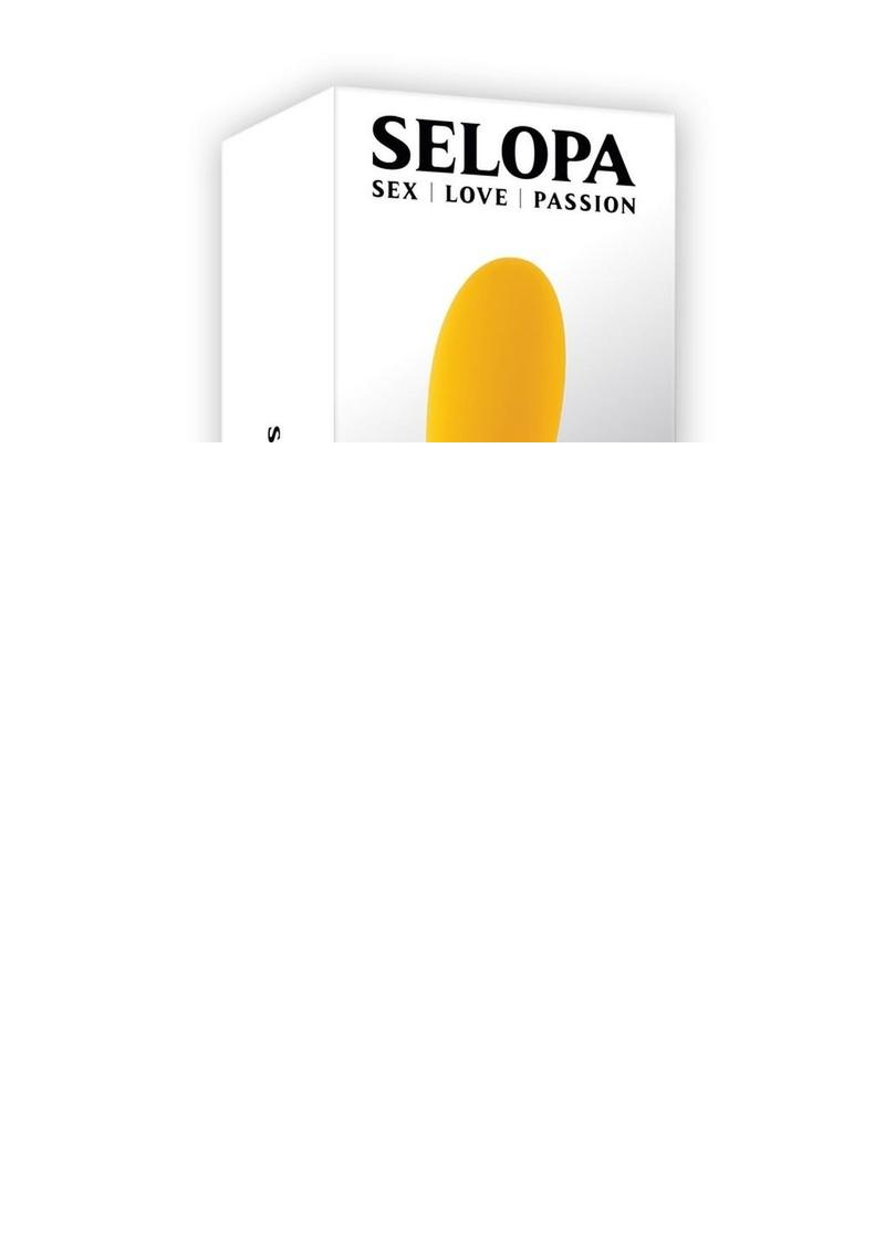 Selopa Buzzz Bunny Rechargeable Silicone Rabbit Vibrator - Yellow