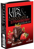 Sensuva Lips N Nips Pleasure Kit Limited Edition - Chocolate/Strawberry