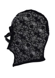 Sex and Mischief Lace Hush Hood - Black