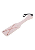 Sex and Mischief Peaches N Creame Chain Impressions Paddle - Rose Gold
