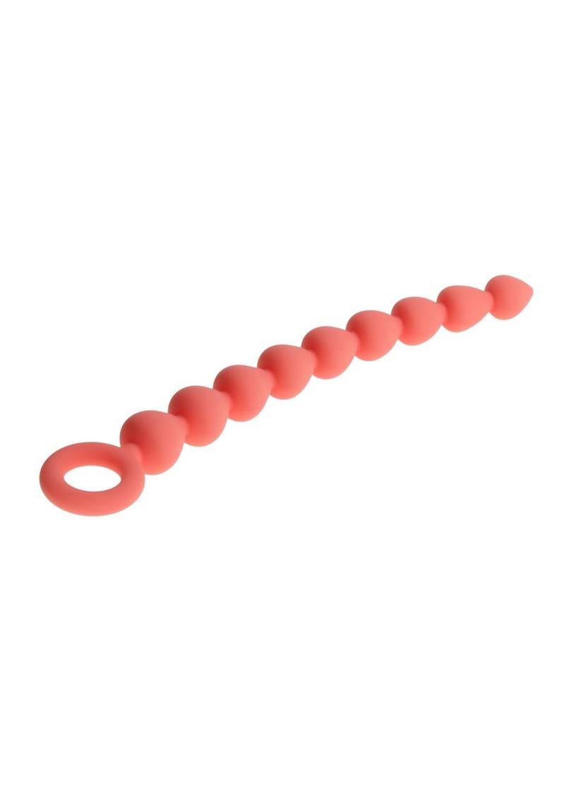 Sex and Mischief Peaches N Creame Silicone Anal Beads