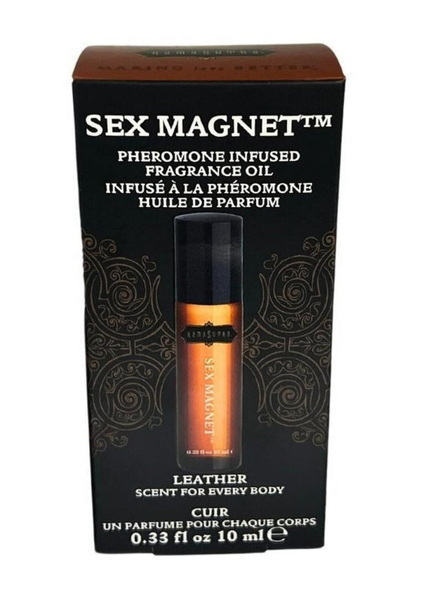 Sex Magnet Leather Pheromone Roll On