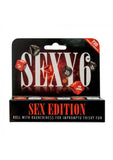 Sexy 6 Sex Ed Dice Game Couples Play - Red