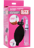 Size Matters Clitoral Pumping System with Detachable Acrylic Cylinder - Clear