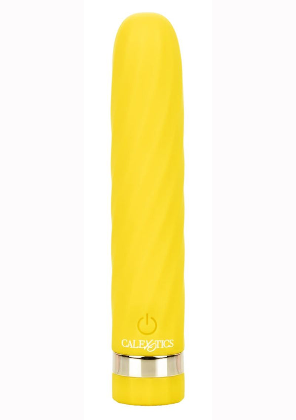 Slay #Seduceme Silicone Rechargeable Bullet - Yellow