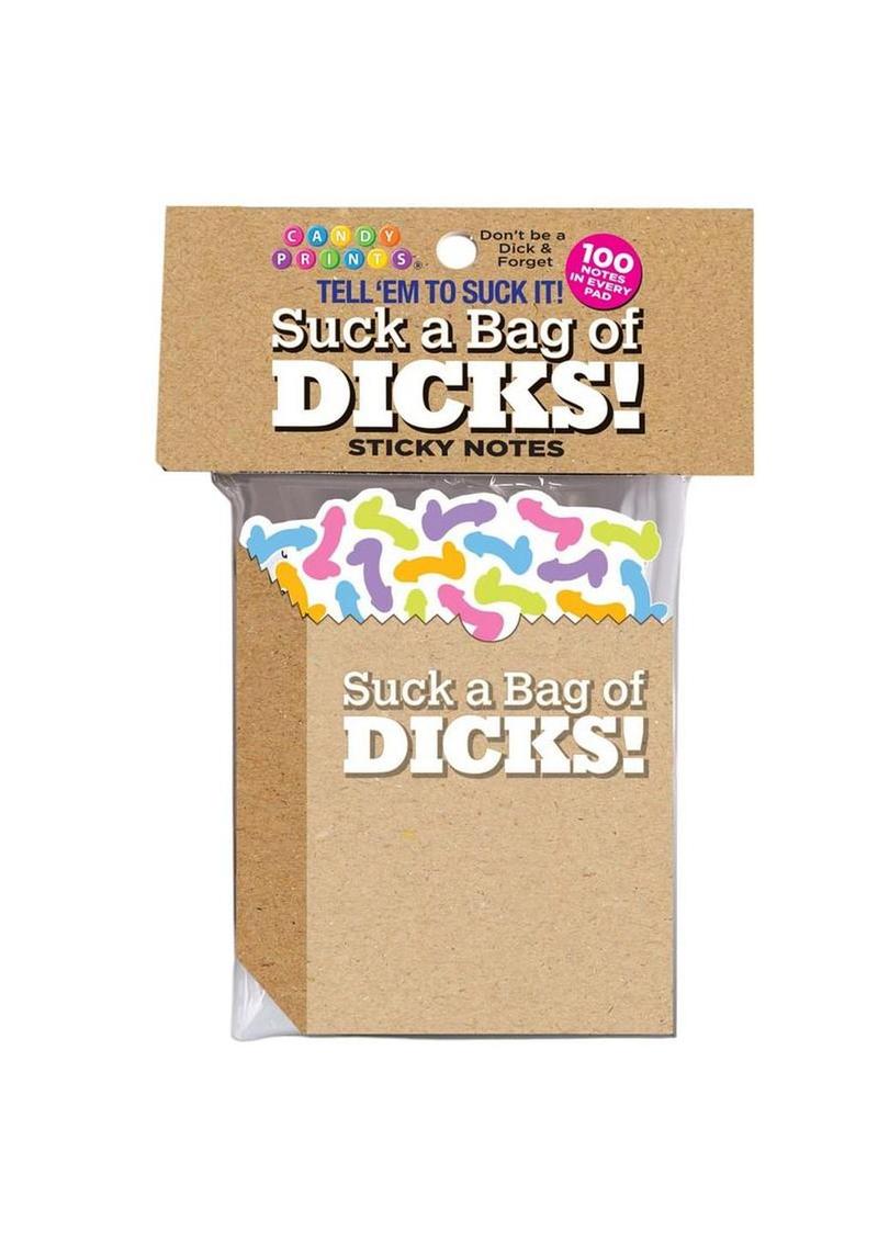 Suck A Bag Of Dicks Sticky Notes