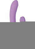 Super Sucker Rechargeable Silicone G-Spot Vibrator with Clitoral Stimulator