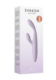 Svakom Cici Plus 2 Rechargeable Silicone App Controlled G-Spot Warming Vibrator - Lavender/Purple