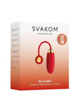 Svakom Ella Neo Silicone Interactive Bullet Vibrator - Gold/Red