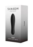 Svakom Tulip Rechargeable Silicone Bullet - Black