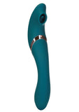 Swan The Monarch Swan Rechargeable Silicone Transform Vibrator - Teal