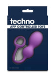 Techno Bop Rechargeable Silicone App Compatible Vibrator
