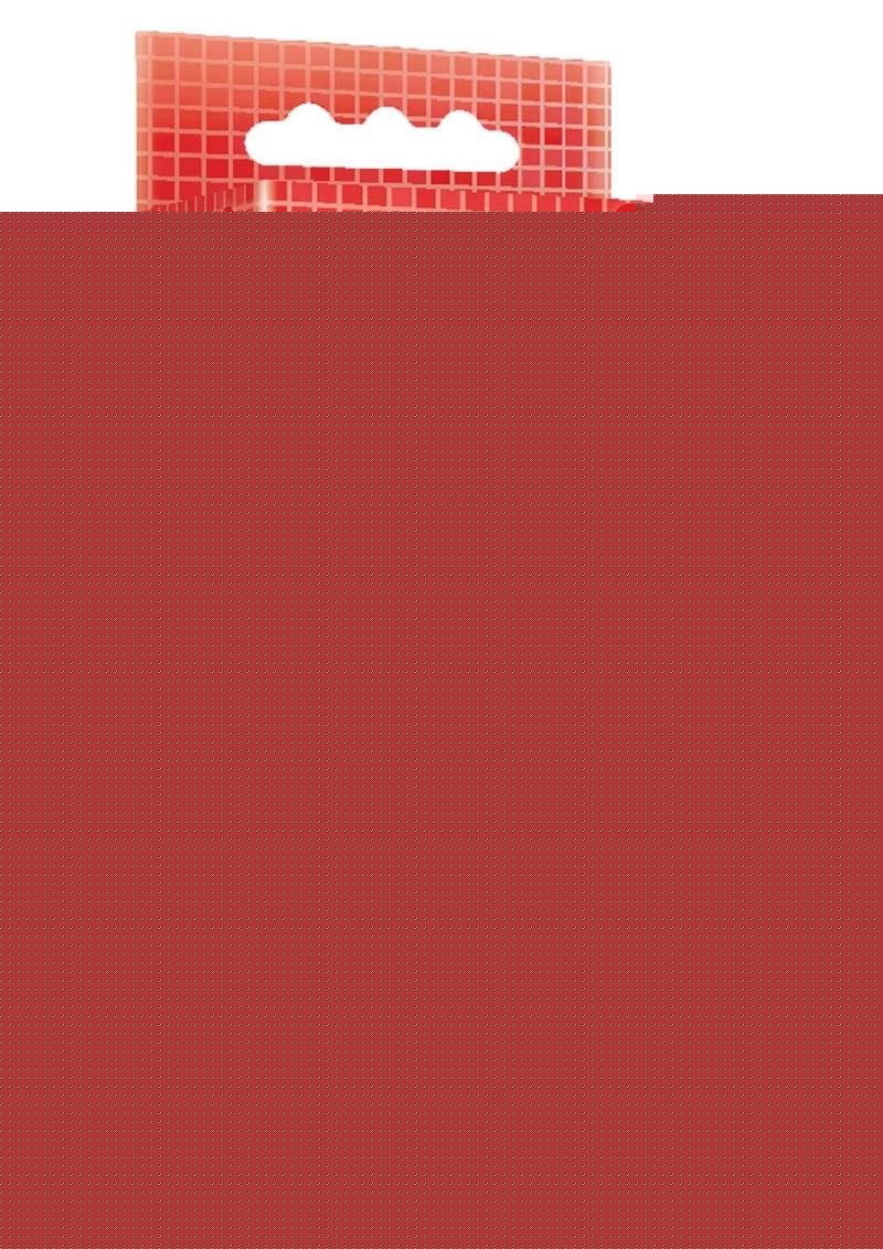 The 9's - Booty Talk Silicone Butt Plug F Yeah - Red