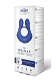 The Deluxe Rabbit Ring Rechargeable Silicone Couples Ring
