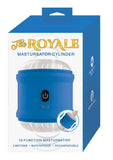 The Royal Masturbator Cylinder Rechargeable - Blue