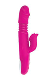 The Royal Passion Heat Rechargeable Silicone Warming Rabbit Vibrator - Pink