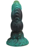 Vac-U-Lock Fantasy Fuckers Green Serpent Silicone Dildo