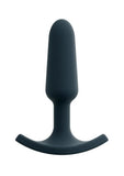 Vedo Hump Silicone Anal Plug - Black - 4.25in