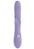 Vive Fronda Silicone Rechargeable Triple Motor G-Spot Vibrating and Tapping Leaf Clit Stimulator