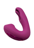 Vive Yuna Rechargeable Silicone Triple Motor Air Wave Vibrator with G-Spot Flapping Stimulation Vibrator