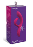 We-Vibe Nova 2 Rechargeable Silicone Rabbit Vibrator - Pink