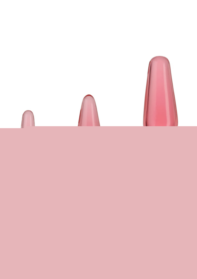 Wendy Williams' Anal Trainer - Pink - 3 Piece Kit