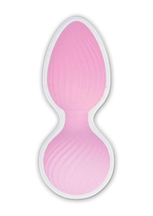 Wet Dreams Two Timer Rechargeable Silicone Pleasure Ball - Magenta/Pink