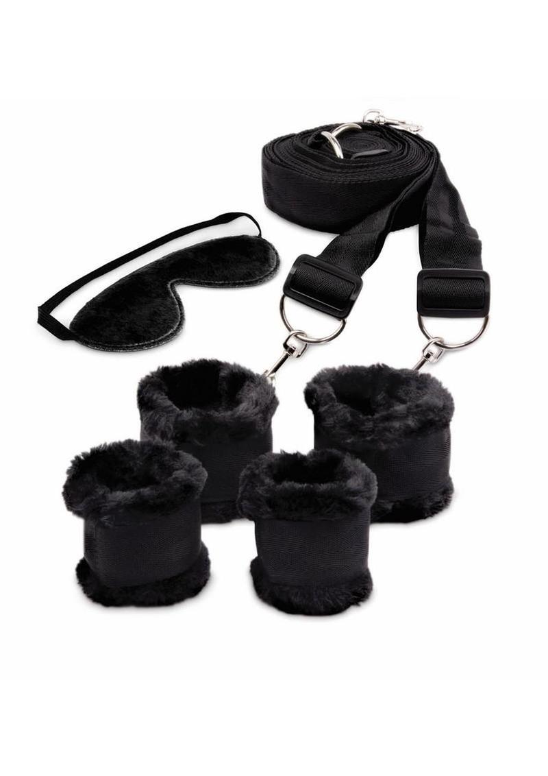 WhipSmart Fuzzy Bedroom Bondage Kit