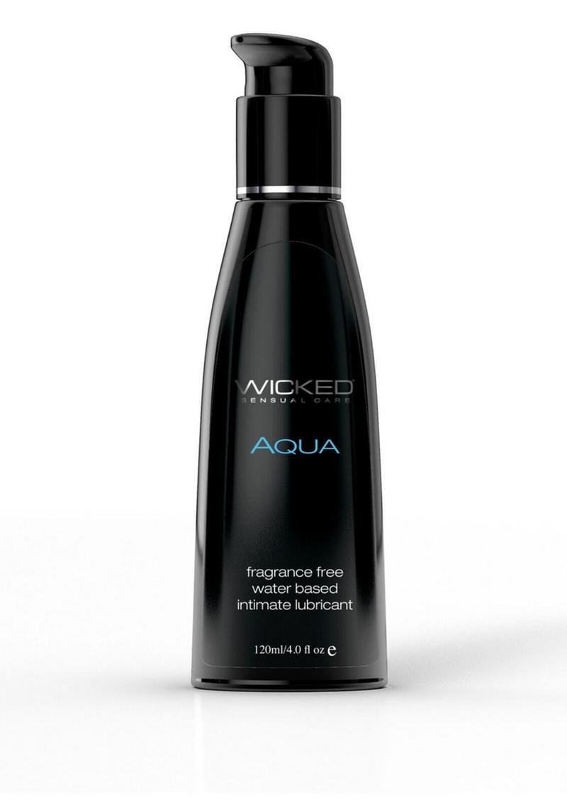 Wicked Aqua Water Based Lubricant Fragrance Free - 4oz