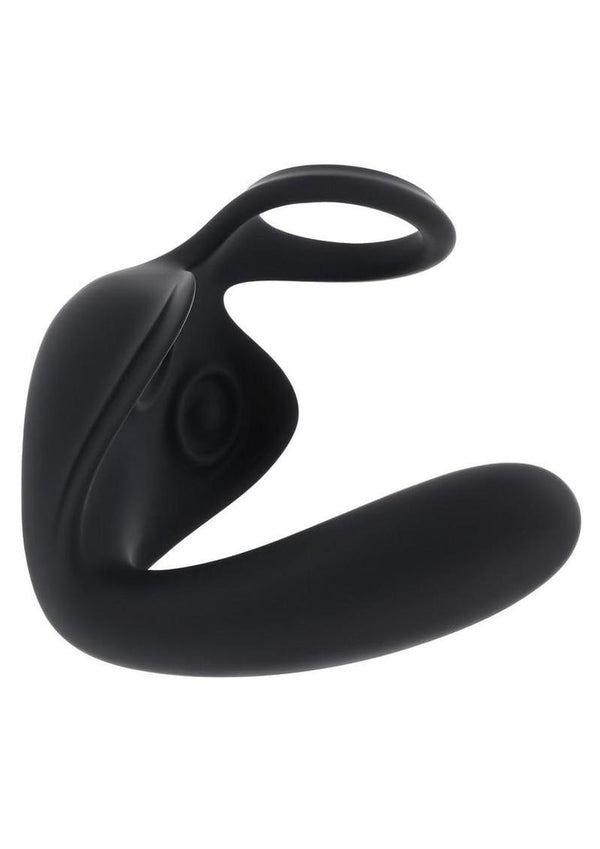 Zero Tolerance Ballin' Out Silicone Rechargeable Prostate Massager with Remote - Black
