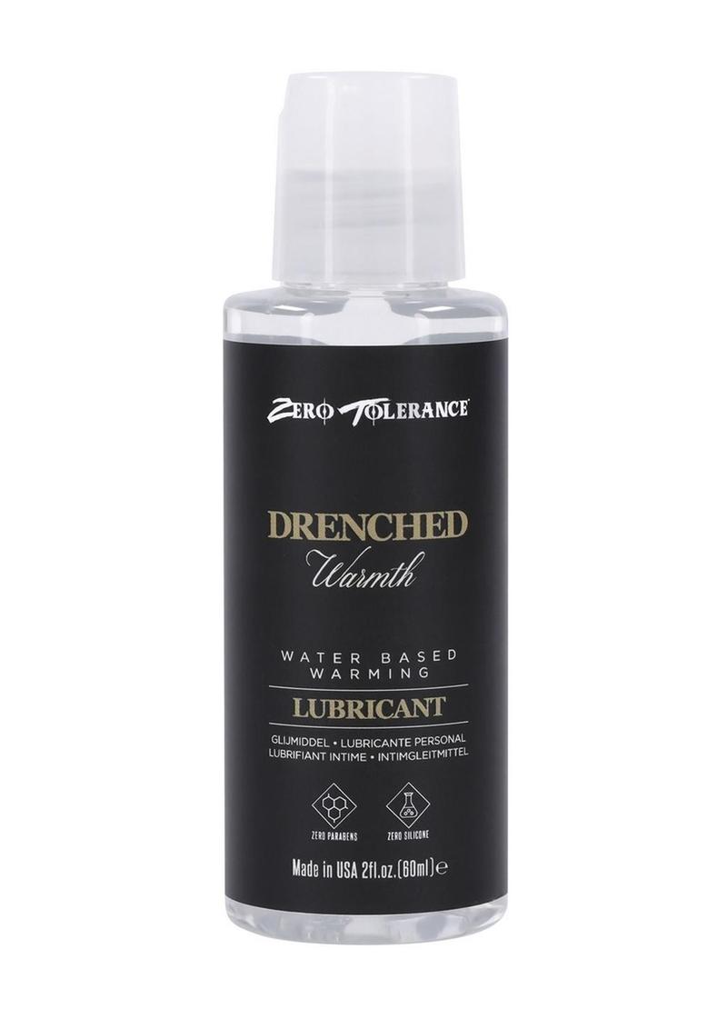 Zero Tolerance Drenched Warmth Water Based Lubricant - 2oz