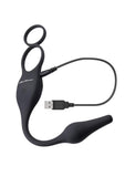 Zero Tolerance Plug and Tug Rechargeable Silicone Anal Plug and Cock Ring